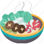sukiyaki, pot, soup, food, meal 