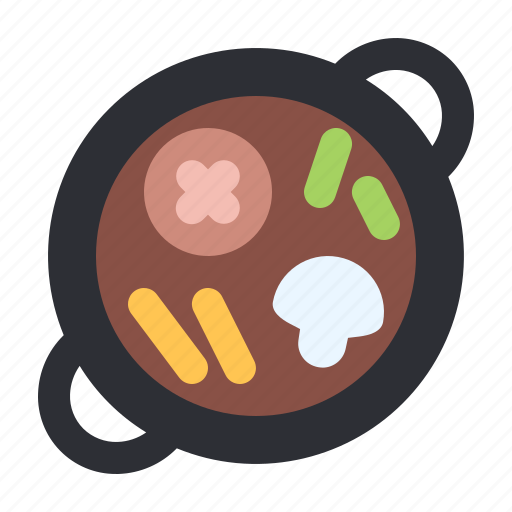 Sukiyaki, hot, pot, food, restaurant, gastronomy, japanese icon - Download on Iconfinder