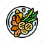 tempura, vegetables, japanese, food, asian, meal 