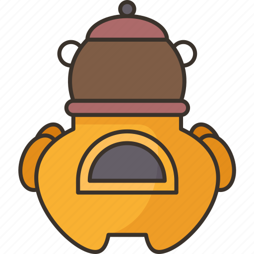Brazier, portable, stove, tea, heat icon - Download on Iconfinder