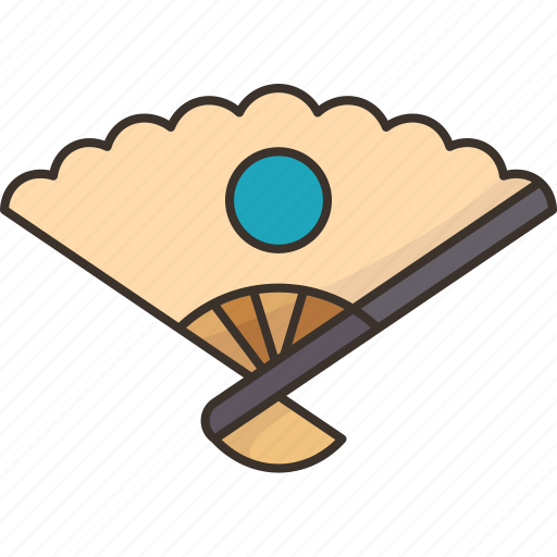 Fan, paper, folding, asian, culture icon - Download on Iconfinder