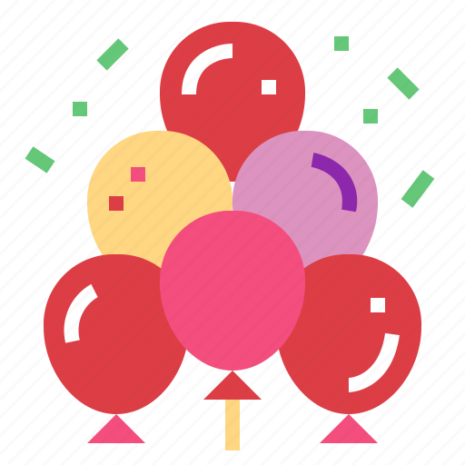 Balloons, birthday, celebration, entertainment icon - Download on Iconfinder