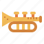 jazz, music, orchestra, trumpet 