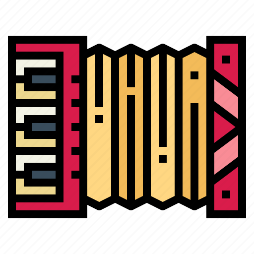 Accordion, harmonic, music, musical icon - Download on Iconfinder