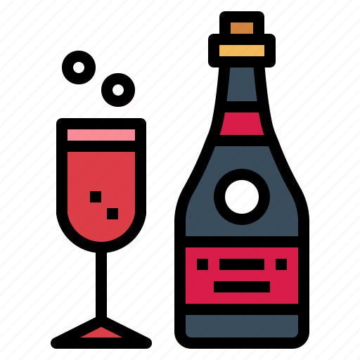 Alcohol, celebration, champagne, glass icon - Download on Iconfinder