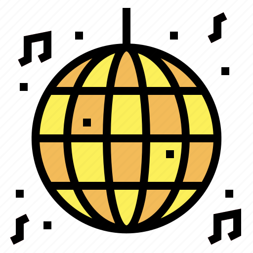 Ball, disco, entertainment, music, party icon - Download on Iconfinder