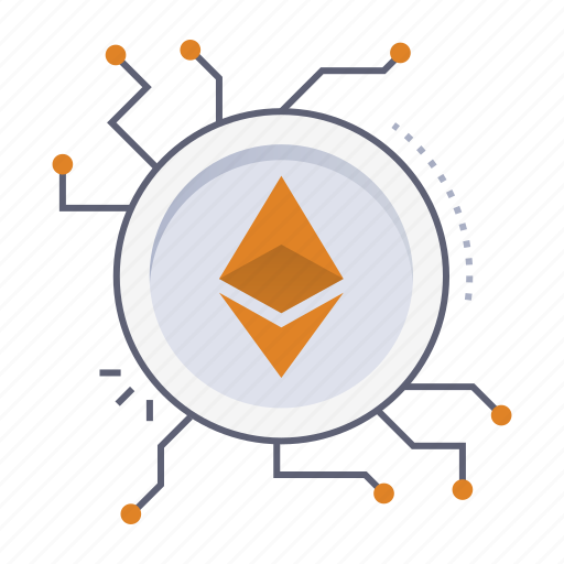 Ethereum, mining, coin, connect, network, cryptocurrency, digital currency icon - Download on Iconfinder