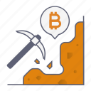 miner, mining, bitcoin mining, trading, pickaxe, bitcoin, cryptocurrency, digital currency, investment