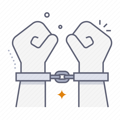 Arrested, arrest, handcuffs, prisoners, hands, law, legal icon - Download on Iconfinder