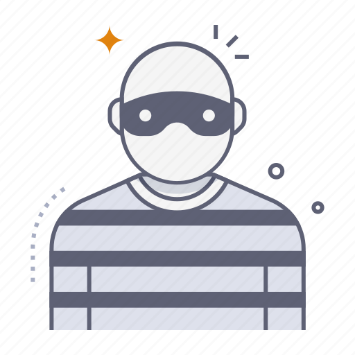 Criminal, thief, prison, prisoners, man, law, legal icon - Download on Iconfinder