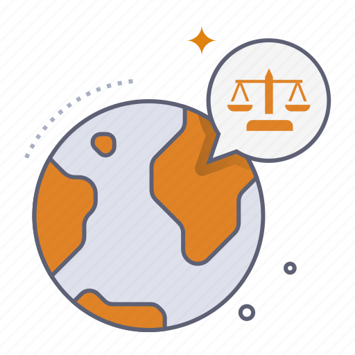 International law, world, cooperate, government, intercontinental, law, legal icon - Download on Iconfinder