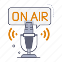 live, on air, recording, record, streaming, podcast, podcasting, microphone, broadcast
