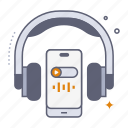 smartphone, podcast apps, mobile, application, headphone, podcast, podcasting, microphone, broadcast