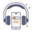 smartphone, podcast apps, mobile, application, headphone, podcast, podcasting, microphone, broadcast 