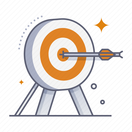 Archery, arrows, dart, archer, target, sport, game icon - Download on Iconfinder