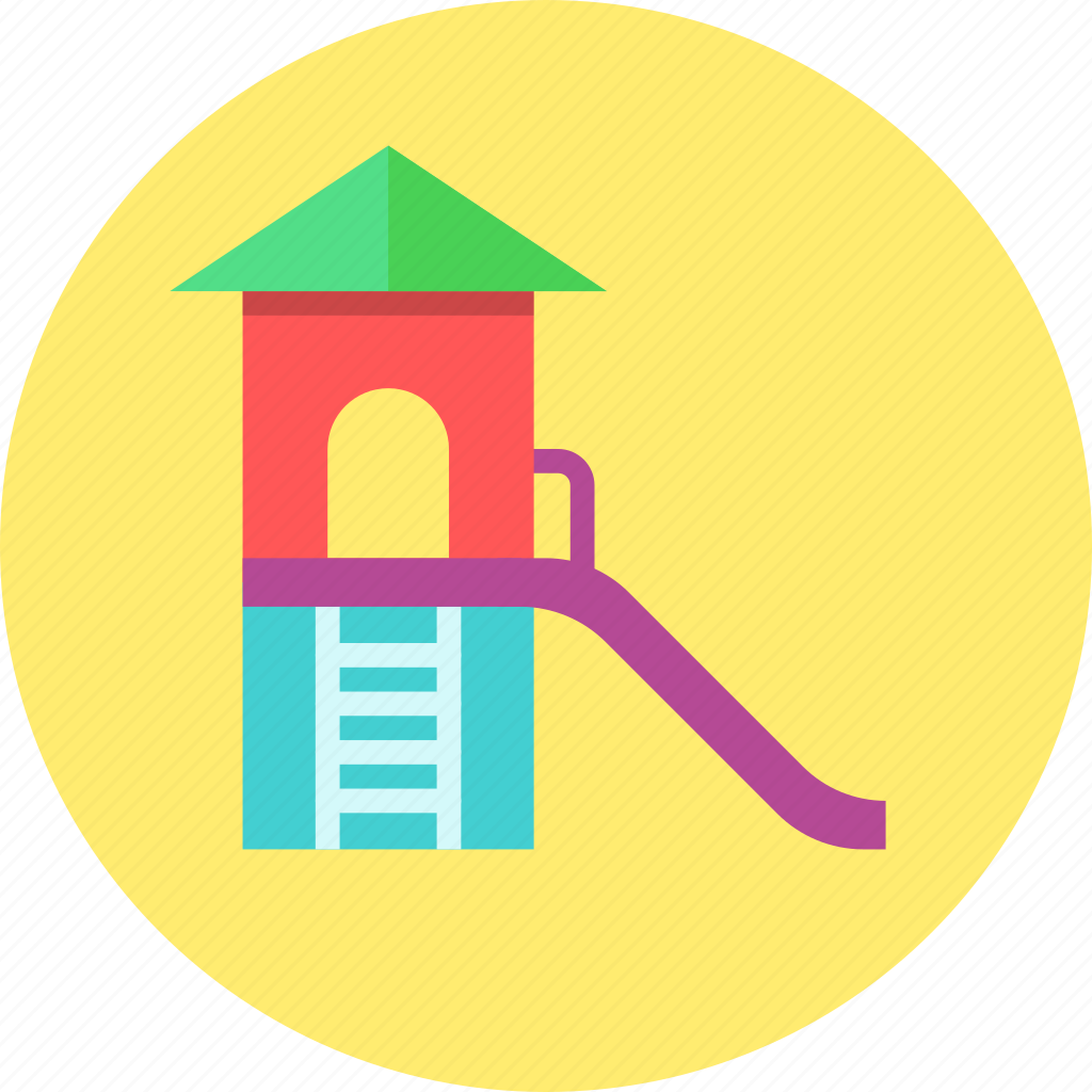 Kids Playground Slides Icon Download On Iconfinder