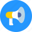megaphone, promote, speaker 