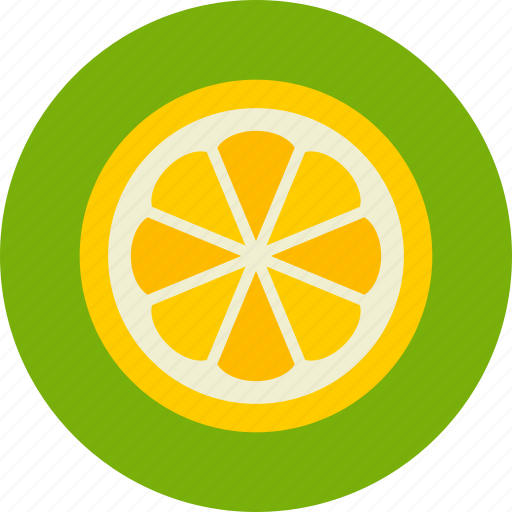 Fruit, lemon, slice icon - Download on Iconfinder