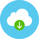 cloud, download, storage