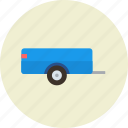 trailer, transport, vehicle