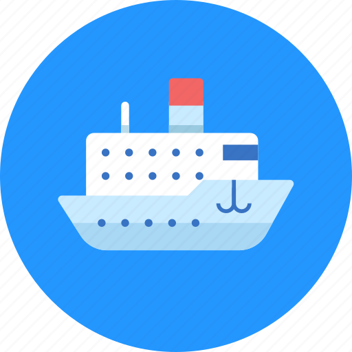 Ship, titanic, cruise liner icon - Download on Iconfinder