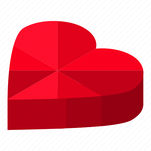 Cartoon, fashion, gem, heart, isometric, love, wedding icon - Download on Iconfinder