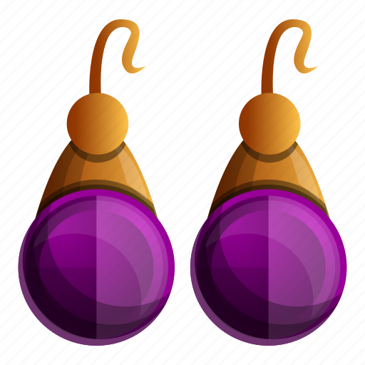 Fashion, purple, earrings, couple, wedding, woman icon - Download on Iconfinder