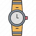 chain watch, clock, pocket watch, stopwatch, timer watch