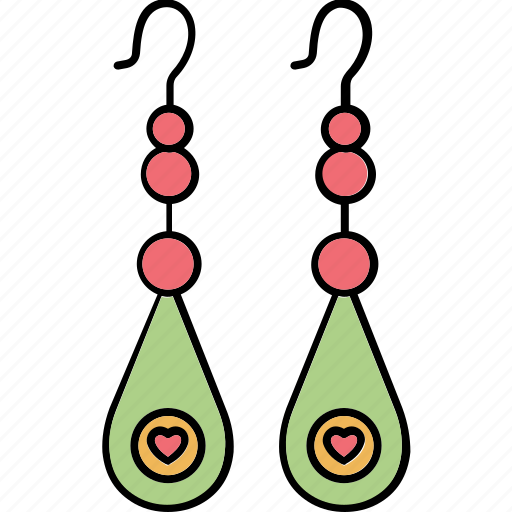 Ear studs, earring, fashion, female jewellery, jewelry icon - Download on Iconfinder