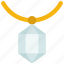 crystal, quarts, necklace, fashion, accessory, gemstone 