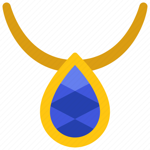 Droplet, gem, necklace, fashion, accessory icon - Download on Iconfinder