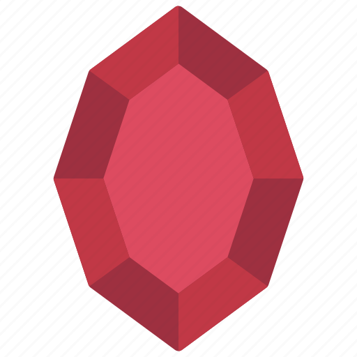 Gemstone, precious, stone, gem, ruby icon - Download on Iconfinder
