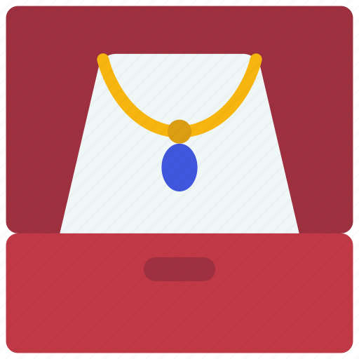 Necklace, box, fashion, accessory, boxed, gift icon - Download on Iconfinder