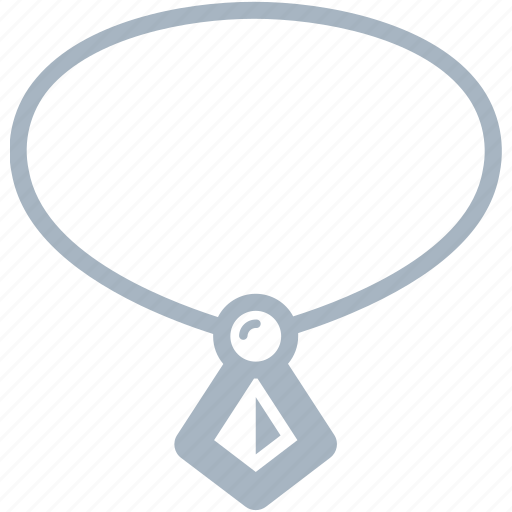 Gem, jewellery, neck, necklace icon - Download on Iconfinder