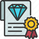 diamond, certificate, fashion, accessory, gemstone, official