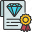 diamond, certificate, fashion, accessory, gemstone, official 