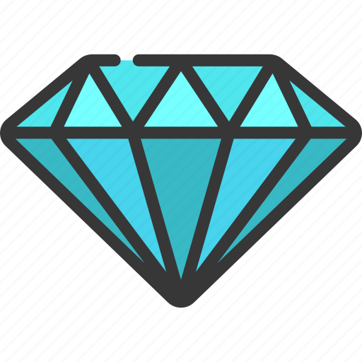 Diamond, fashion, accessory, jewel, gem, gemstone icon - Download on Iconfinder