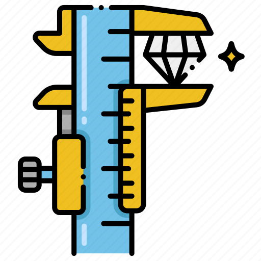 Caliper, tool, equipment, measurement icon - Download on Iconfinder