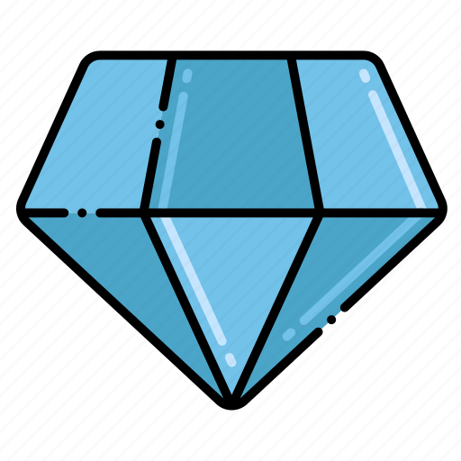 Diamond, gemstone, gem, jewel, precious stone icon - Download on Iconfinder