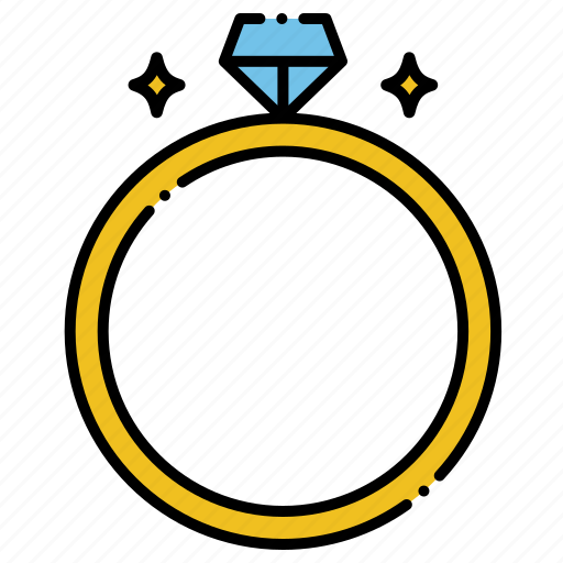 Engagement, ring, wedding, diamond icon - Download on Iconfinder