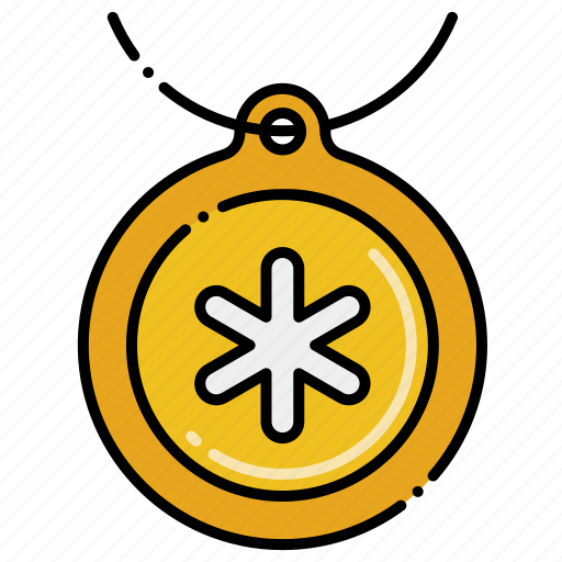 Medallion, pendant, prize medal, award icon - Download on Iconfinder