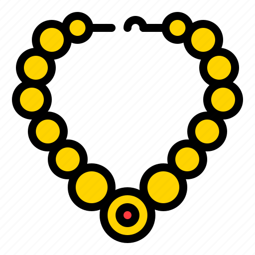 Accessory, bead, fashion, jewelry, luxury, necklace icon - Download on Iconfinder