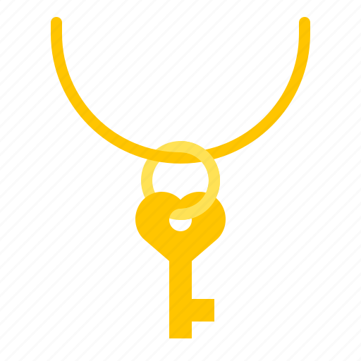 Accessory, jewellery, key, necklace, pendant icon - Download on Iconfinder