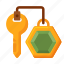 keychain, accessory, key 