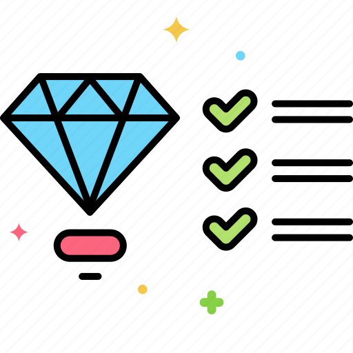 Diamond, clarity, gia, gemstone, precious, stone icon - Download on Iconfinder