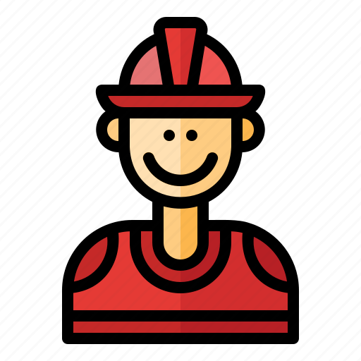 Avatar, profession, people, man, firefighter icon - Download on Iconfinder