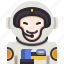 astronaut, space, suit, professions, galaxy, jobs 