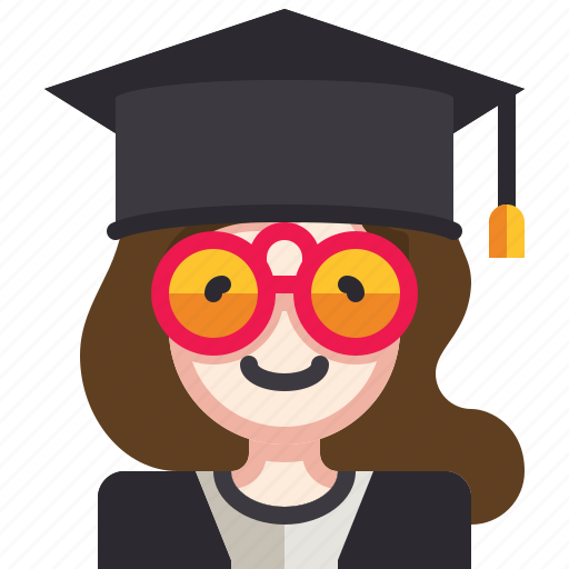 Graduated, student, university, graduation, people icon - Download on Iconfinder