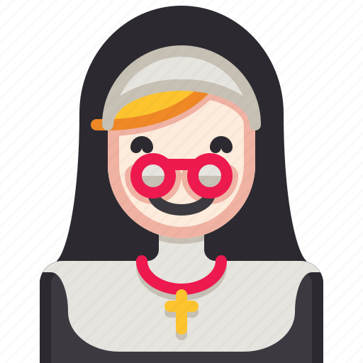 Nun, woman, christian, religious, catholic icon - Download on Iconfinder