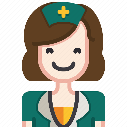 Nurse, hospital, professions, healthcare, woman icon - Download on Iconfinder